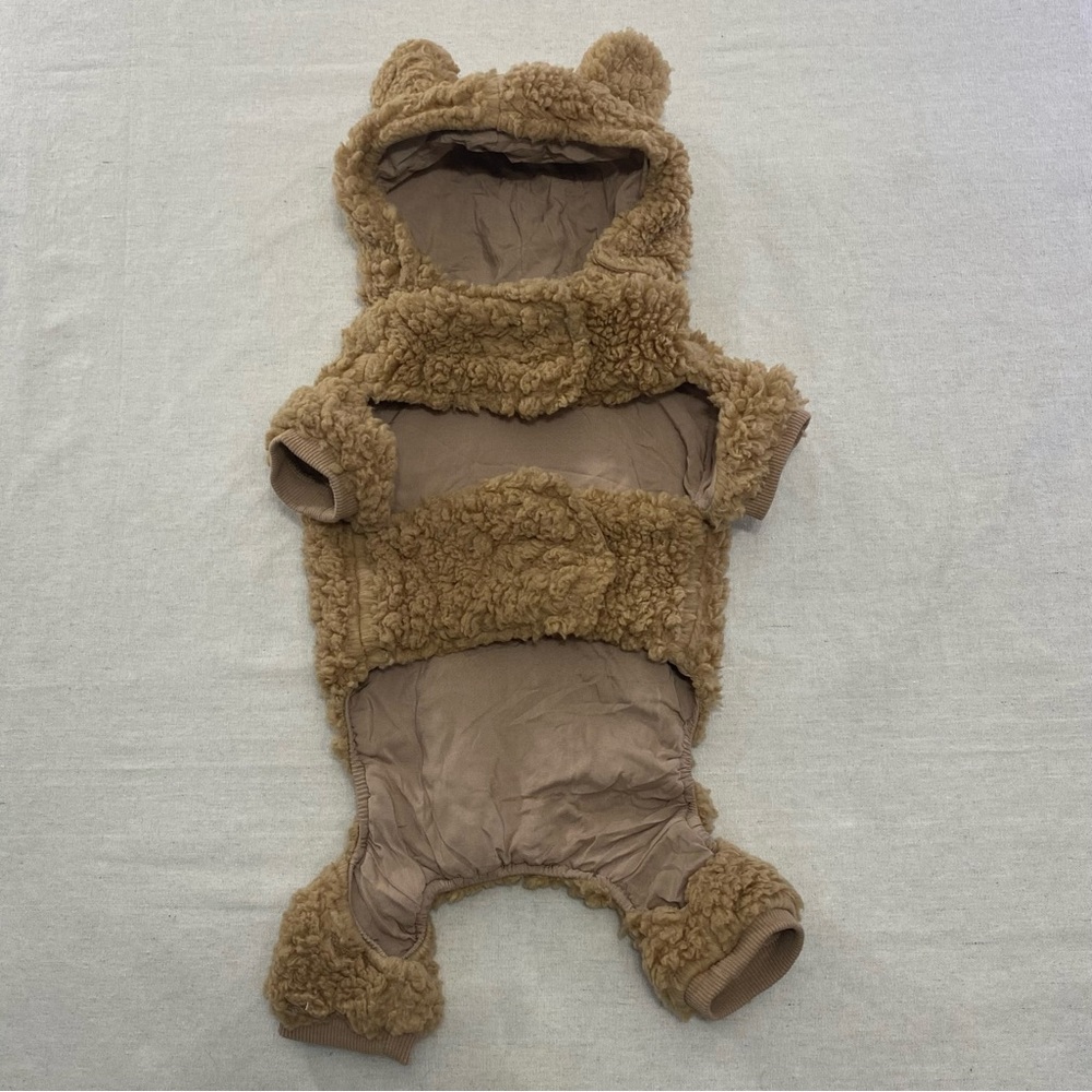 UGG Classic Sherpa Detachable Hooded Dog Pajamas Size Small